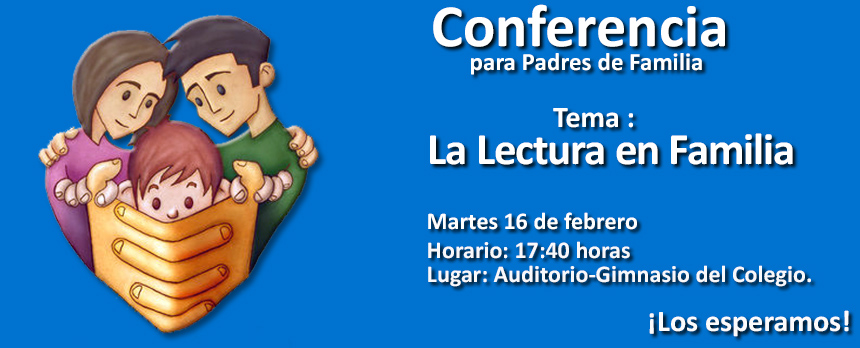 Conferencia  "La lectura en Familia"