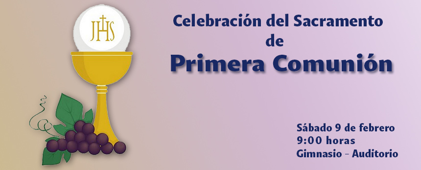 Celebración Primera Comunión