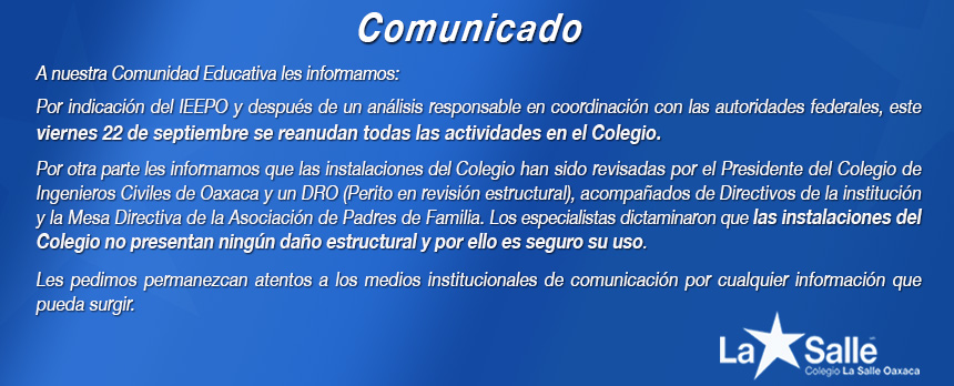 COMUNICADO