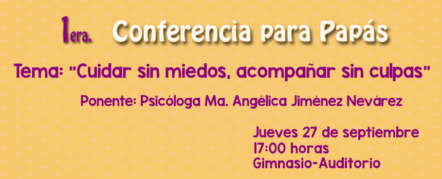 Conferencia para Papás