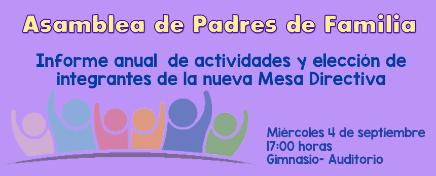 Asamblea de Padres de Familia 2019