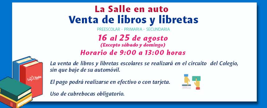 Venta de libros y libretas