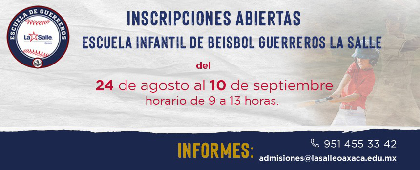 Inscripciones abiertas