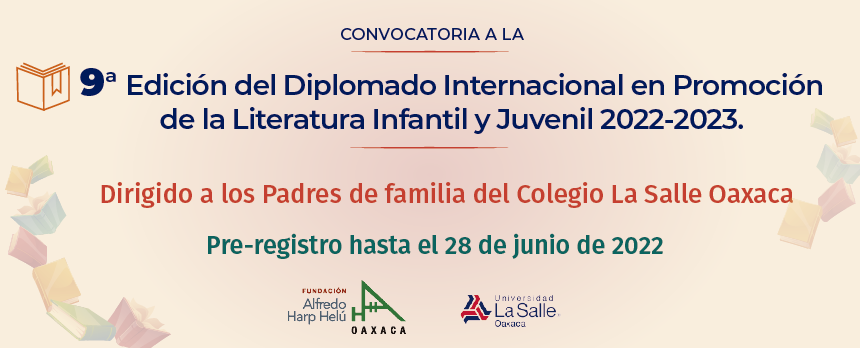 Convocatoria al 9º Diplomado Internacional en Promoción de la Literatura Infantil y Juvenil