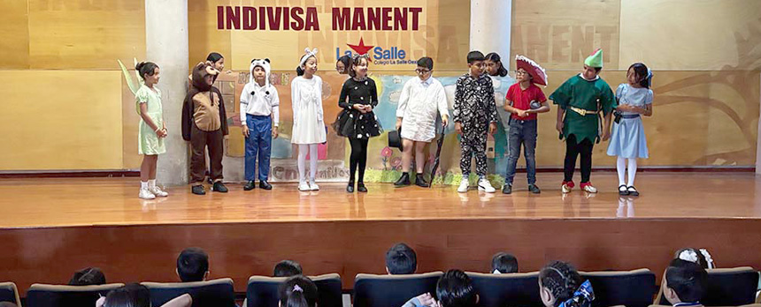 Presentación de obras de teatro infantil